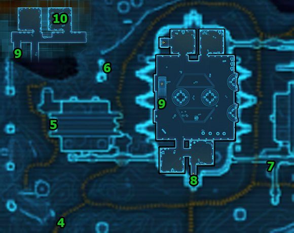 Wokół ośrodka wydobywczego i w środku uważaj przede wszystkim na Faathra Rustguard Guardian Droids [+] - to niebezpieczni wrogowie, którzy wraz z innymi przeciwnikami mogą szybko doprowadzić do twojego zgonu - (L07) Settling Accounts | Bounty Hunter | Star Wars The Old Republic - Star Wars: The Old Republic - poradnik do gry