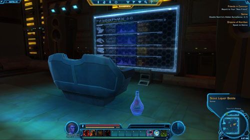 Aby wykonać to zadanie, skorzystaj z holoterminalu w [9] - (L04) Soiree | Imperial Agent | Star Wars The Old Republic - Star Wars: The Old Republic - poradnik do gry