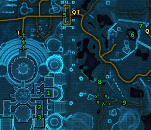 Zaczynasz w swoim pokoju w [1] - (L06) Subverting Karrels Javis | Imperial Agent | Star Wars The Old Republic - Star Wars: The Old Republic - poradnik do gry