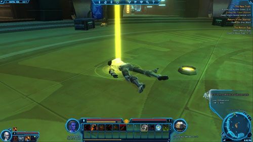 Oba powyższe cele będziesz wykonywał w trakcie poszukiwania windy, która znajduje się w [6] - (L10) The New Truth (1) | Imperial Agent | Star Wars The Old Republic - Star Wars: The Old Republic - poradnik do gry