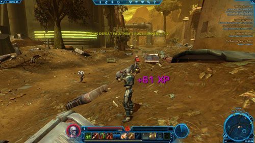 Wraz z wykonywaniem powyższego celu misji zbieraj także zużyte jednostki zasilania (Exhausted Power Units) - (L07) Industrial Raiders | Hutta | Star Wars The Old Republic - Star Wars: The Old Republic - poradnik do gry