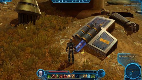 Przejdź przez pierwszy i drugi pokój, a trafisz do wielkiej hali - (L07) Industrial Raiders | Hutta | Star Wars The Old Republic - Star Wars: The Old Republic - poradnik do gry