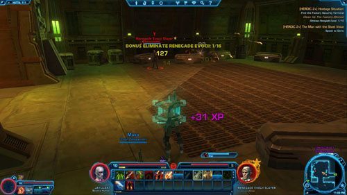 Twoim pierwszym celem będą schody w [3] - (L05) HEROIC +2 Hostage Situation | Hutta | Star Wars The Old Republic - Star Wars: The Old Republic - poradnik do gry