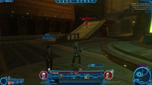 Pokonuj kolejnych wrogów, uważając w szczególności na Renegade Evocii Slayers [*] - (L05) HEROIC +2 Hostage Situation | Hutta | Star Wars The Old Republic - Star Wars: The Old Republic - poradnik do gry