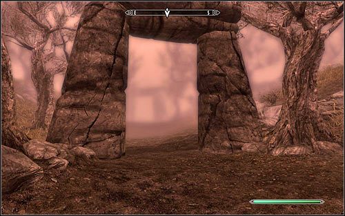 Musisz teraz ponownie powrócić do centralnego obszaru, w którym przebywa Sheogorath - Rozwiązanie zagadek Sheogoratha | Umysł szaleńca | Solucja Skyrim - Skyrim - poradnik, mapy, questy