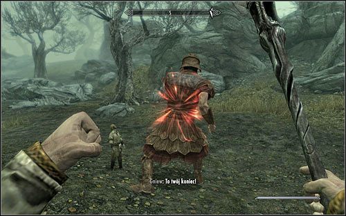 Użyj Łabadżaka i dwukrotnie zaatakuj gniew (powyższy screen) - Rozwiązanie zagadek Sheogoratha | Umysł szaleńca | Solucja Skyrim - Skyrim - poradnik, mapy, questy