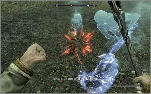 Teraz musisz trzy razy trafić w pewność siebie (powyższy screen) - Rozwiązanie zagadek Sheogoratha | Umysł szaleńca | Solucja Skyrim - Skyrim - poradnik, mapy, questy