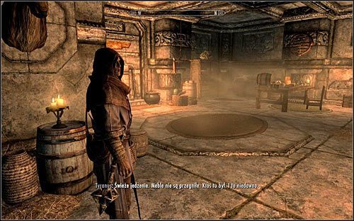 Skorzystaj z drzwi prowadzących do Opuszczonego domu - Zbadanie opuszczonego domu | Dom koszmarów | Solucja Skyrim - Skyrim - poradnik, mapy, questy