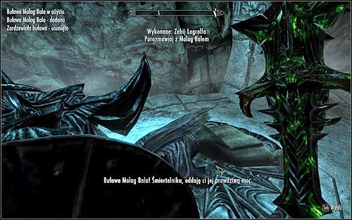 Pozostało Ci już tylko odbyć finałową rozmowę z Molag Balem - Powrót do ołtarza Molaga Bala | Dom koszmarów | Solucja Skyrim - Skyrim - poradnik, mapy, questy