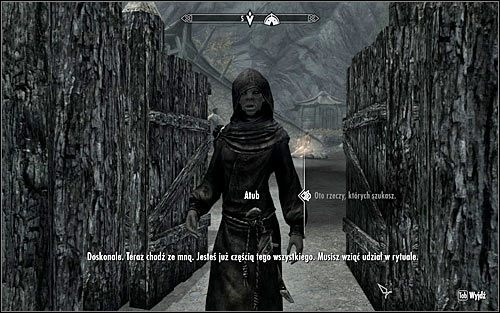 Po zdobyciu obu wymaganych składników powróć do Largashbur - Pozyskanie składników do rytuału | Przeklęte plemię | Solucja Skyrim - Skyrim - poradnik, mapy, questy
