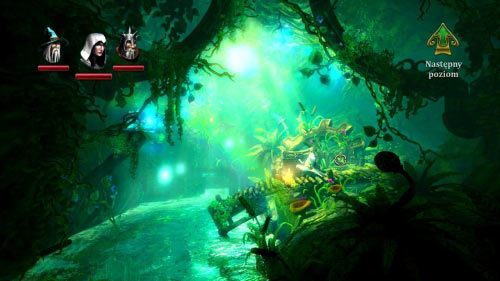 Po paru krokach dotrzesz do wody - Dolina Błotowody | Opis przejścia gry Trine 2 - Trine 2 - poradnik do gry