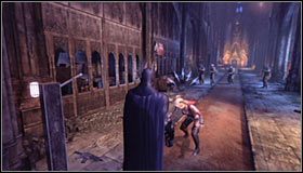 Kiedy uznasz, że jesteś gotowy, skorzystaj z drzwi prowadzących do centrum medycznego #1 - Znajdź źródło strzału | Główny wątek w Batman Arkham City - Batman: Arkham City - poradnik do gry