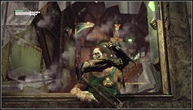 Do usunięcia pozostał Ci już tylko przeciwnik przebywający w pomieszczeniu z zakładnikiem - Uratuj lekarkę przed zbirami Jokera | Główny wątek Batman Arkham City - Batman: Arkham City - poradnik do gry