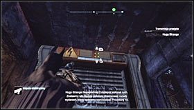 Ponownie wskocz do dolnego szybu i powróć do głównego korytarza - Uwolnij Freezea z rąk Pingwina w muzeum | Główny wątek Batman Arkham City - Batman: Arkham City - poradnik do gry