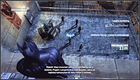 1 - Wyłącz urządzenia zakłócające Pingwina | Główny wątek Batman Arkham City - Batman: Arkham City - poradnik do gry