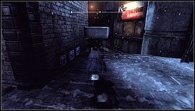 Przygotuj się, bo już za chwilę zmuszony zostaniesz do doskoczenia do wyżej położonego dachu okolicznego budynku #1 - Złap zabójcę i przyczep urządzenie namierzające | Główny wątek - Batman: Arkham City - poradnik do gry