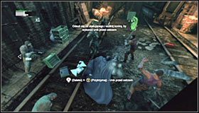 9 - Śledź zabójcę używając urządzenia namierzającego, by znaleźć Ras al Ghula | Główny wątek - Batman: Arkham City - poradnik do gry