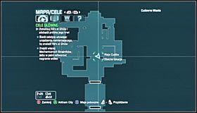 Wybierz się teraz jeszcze dalej na południe i odszukaj Mechanicznego Strażnika znajdującego się na niewielkiej wystawie #1 #2 - Znajdź więcej Mechanicznych Strażników, żeby w pełni odtworzyć nagranie wideo | Główny wątek - Batman: Arkham City - poradnik do gry