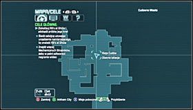 W celu dotarcia do piątego strażnika udaj się do północno-zachodniej części Alei Cudów i rozejrzyj się za górną półką, której będziesz się mógł złapać z użyciem haka #1 #2 - Znajdź więcej Mechanicznych Strażników, żeby w pełni odtworzyć nagranie wideo | Główny wątek - Batman: Arkham City - poradnik do gry