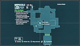 Pozostań w zachodniej części Alei Cudów i zajmij się odnalezieniem nowej górnej półki #1 #2 - Znajdź więcej Mechanicznych Strażników, żeby w pełni odtworzyć nagranie wideo | Główny wątek - Batman: Arkham City - poradnik do gry