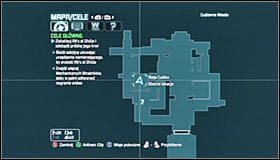 Zbadaj pomieszczenie, w którym zaatakowały Cię zabójczynie, a natrafisz na szóstego strażnika #1 #2 - Znajdź więcej Mechanicznych Strażników, żeby w pełni odtworzyć nagranie wideo | Główny wątek - Batman: Arkham City - poradnik do gry