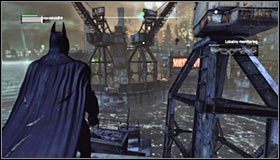 W celu dotarcia do huty Sionisa musisz się oczywiście wybrać do dzielnicy przemysłowej, czyli do południowo-wschodniej części Arkham City - Zinfiltruj hutę (ciąg dalszy) | Główny wątek Batman Arkham City - Batman: Arkham City - poradnik do gry