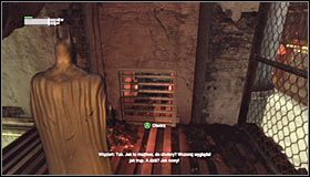 Docelowo musisz dotrzeć do punktu zakotwiczenia wysuniętego najbardziej na północ #1, albowiem pozwoli Ci to wspiąć się na nową półkę - Zinfiltruj hutę (ciąg dalszy) | Główny wątek Batman Arkham City - Batman: Arkham City - poradnik do gry