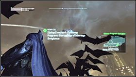 Początkowe skanowania będą się oczywiście kończyły niepowodzeniem, tak więc nie zrażaj się i skanuj kolejne śmigłowce #1 - Przeskanuj śmigłowce TYGERA, żeby namierzyć główny program sterujący | Główny wątek - Batman: Arkham City - poradnik do gry