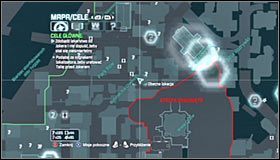 Przejdź teraz nieznacznie na północ, likwidując snajpera rozstawionego na wprost od Ciebie #1 #2 - Podążaj za sygnałami lokalizatora, żeby uratować Talię przed Jokerem | Główny wątek - Batman: Arkham City - poradnik do gry