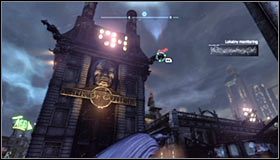 Możesz już odszukać punkt oznaczony jako Zaawansowany trening rzeczywistości rozszerzonej 2 #1 - Trening rzeczywistości rozszerzonej | Misje poboczne w Batman Arkham City - Batman: Arkham City - poradnik do gry