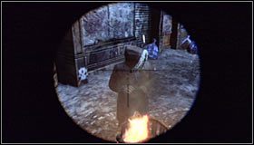 Po znalezieniu się niedaleko swojego celu obniż nieznacznie lot #1 - Strzał w ciemnościach (2) | Misje poboczne w Batman Arkham City - Batman: Arkham City - poradnik do gry