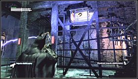 Kolejny krok należy szybko wykonać, zanim uaktywniony przed chwilą elektromagnes przestanie działać - Szarada Enigmy (2) | Misje poboczne w Batman Arkham City - Batman: Arkham City - poradnik do gry