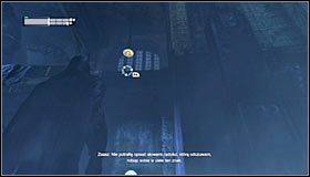 Jeżeli nie chcesz ryzykować, to możesz skorzystać z mroźnego wybuchu i utworzyć z jego pomocą krę lodową #1 - Telefoniczny morderca | Misje poboczne w Batman Arkham City - Batman: Arkham City - poradnik do gry