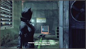 Po dotarciu do rozwidlenia gra postawi Cię przed wyborem czy skupić się jedynie na ucieczce z łupem #1 czy też wyruszyć Batmanowi na pomoc #2 - Ucieknij z Arkham City z łupem | Misje Kobiety-Kota w Batman Arkham City - Batman: Arkham City - poradnik do gry