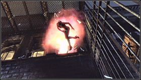 Po znalezieniu się wewnątrz klatki podejmij próbę wejścia do kryjówki (SPACJA lub przycisk A na padzie) #1 - Zabierz łup Kobiety-Kota z jej kryjówki i opuść Arkham City | Misje Kobiety-Kota - Batman: Arkham City - poradnik do gry