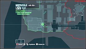 Na początek musisz się oczywiście złapać sufitu (klawisz F lub przycisk RB na padzie) i w dobrze poznany sposób wydostać z klatki #1 - Zabierz Dwóm Twarzom łup Kobiety-Kota w muzeum | Misje Kobiety-Kota - Batman: Arkham City - poradnik do gry