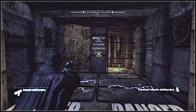 Zbliż się do miejsca ukrycia trofeum od północno-wschodniej strony - Park Row - Trofea Batmana (01-05) | Zagadki w Batman Arkham City - Batman: Arkham City - poradnik do gry