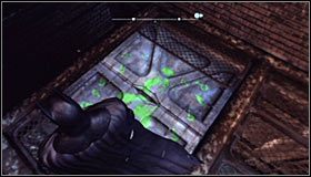 Po dotarciu do celu okaże się, że trofeum znajduje się w klatce #1 - Mila Rozrywki - Trofea Batmana (31-37) | Zagadki w Batman Arkham City - Batman: Arkham City - poradnik do gry