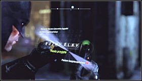 Po dotarciu do miejsca ukrycia trofeum rozejrzyj się za nadającym się do zhakowania panelem sterowania i użyj na nim deszyfratora sekwencyjnego #1 - Mila Rozrywki - Trofea Batmana (31-37) | Zagadki w Batman Arkham City - Batman: Arkham City - poradnik do gry