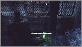 Udaj się teraz na północ, wybierając rampę prowadzącą na dół - Mila Rozrywki - Trofea Batmana (31-37) | Zagadki w Batman Arkham City - Batman: Arkham City - poradnik do gry