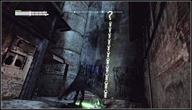 Poszybuj w stronę płyty naciskowej, ale po znalezieniu się niedaleko jej przytrzymaj dodatkowo lewy CTRL (lub prawy trigger na padzie) celem uaktywnienia umiejętności bomba pikująca #1 - Dzielnica przemysłowa - Trofea Batmana (14-22) | Zagadki w Batman Arkham City - Batman: Arkham City - poradnik do gry