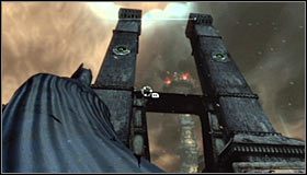 Zagadka ta jest dość trudna i jednocześnie sposób jej rozwiązania nie jest zbyt oczywisty - Dzielnica przemysłowa - Trofea Batmana (23-30) | Zagadki w Batman Arkham City - Batman: Arkham City - poradnik do gry