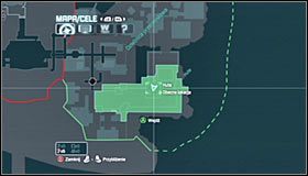 Zbliż się do miejsca ukrycia trofeum od północnej strony #1 #2, odnajdując niewielkie przejście - Dzielnica przemysłowa - Balony, Trofea Kobiety-Kota | Zagadki - Batman: Arkham City - poradnik do gry