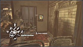 Zbadaj górny poziom stacji metra, odnajdując w południowo-wschodnim narożniku pomieszczenie, do którego można się włamać #1 - Metro - Trofea Batmana (01-07) | Zagadki w Batman Arkham City - Batman: Arkham City - poradnik do gry