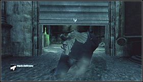 Zbliż się do miejsca ukrycia trofeum od zachodu - Metro - Trofea Batmana (08-15) | Zagadki w Batman Arkham City - Batman: Arkham City - poradnik do gry