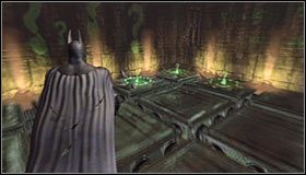 Spokojnie odczekaj aż cały proces ten dobiegnie końca i poznasz to po tym, że ponownie otworzy się wyjście #1 - Metro - Trofea Batmana (08-15) | Zagadki w Batman Arkham City - Batman: Arkham City - poradnik do gry