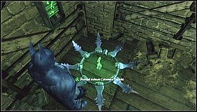 Przystąp do mini-gry hakerskiej, doprowadzając do ułożenia hasła LEKKOŚĆ #1 - Metro - Trofea Batmana (16-26) | Zagadki w Batman Arkham City - Batman: Arkham City - poradnik do gry