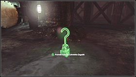 Wyjmij z inwentarza mroźny wybuch i użyj go do uszczelnienia tutejszej rury #1 - Huta - Trofea Batmana (01-09) | Zagadki w Batman Arkham City - Batman: Arkham City - poradnik do gry