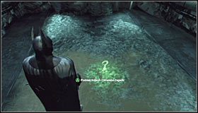 Rozpocznij na wschód od miejsca ukrycia trofeum - Cudowne Miasto - Trofea Batmana (08-17) | Zagadki w Batman Arkham City - Batman: Arkham City - poradnik do gry