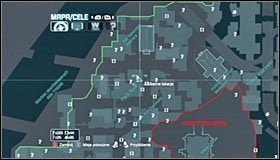 Drugie możliwe miejsce spotkania z tajemniczym obserwatorem to dach budynku w dzielnicy park Row #1 #2 - Obserwator w skrzydłach | Misje poboczne w Batman Arkham City - Batman: Arkham City - poradnik do gry